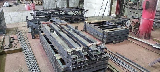 Изготовление комплекта мачт связей и прожекторных мачт ПМС-24 фото