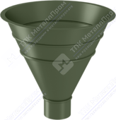 Воронка водосборная Аквасистем 100 RR11 темно-зеленый