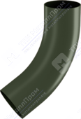 Колено трубы Аквасистем 90 RR11 темно-зеленый