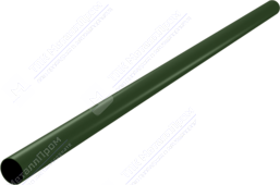 Труба водосточная Аквасистем 90 1м P362 темно-зеленый