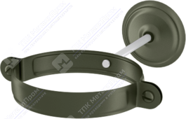 Держатель трубы Аквасистем 100 комплект для крепления трубы RR11 темно-зеленый