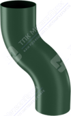 S-обвод Аквасистем 100 RAL6005 зеленый мох