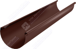 Желоб водосточный Аквасистем 125 3м RAL8017 шоколад