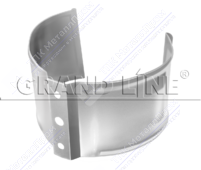 Держатель трубы GrandLine 100 на кирпич металл RAL9003 сигнально-белый