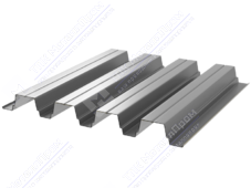 Профнастил полимер Н75 0,7 750/800 ПЭ RAL7004 сигнально-серый