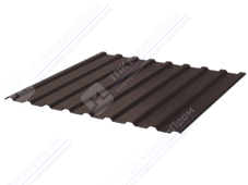 Профнастил полимер СП20 0,4 1100/1150 ПЭ RAL8017 шоколад
