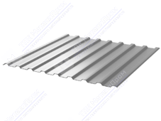 Профнастил полимер СП20 0,5 1100/1150 ПЭ RAL7004 сигнально-серый