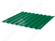 Профнастил полимер СП20 0,7 1100/1150 ПЭ RAL6029 зеленая мята