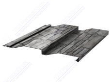 Сайдинг кораб доска 228/255 0,45 ДПП G6B020P камень