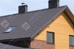 Металлочерепица Монтеррей п/э RAL 8017 (шоколад) 0,55 мм