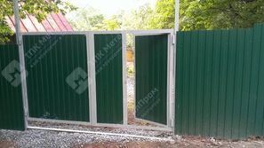 Профнастил С-8 п/э RAL 6005 (зелёный мох) 0,4 мм