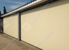 Профнастил С-8 п/э RAL 1014 (слоновая кость) 0,4 мм