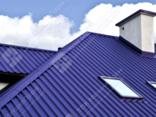 Профнастил МП-20 п/э RAL 5002 (ультрамарин) 0,45 мм