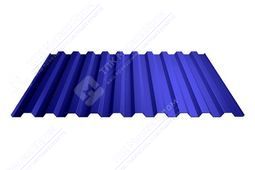 Профнастил С-21 п/э RAL 5002 (ультрамарин) 0,55 мм