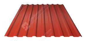 Профнастил МП-20 п/э RAL 3009 (коррида) 0,7 мм