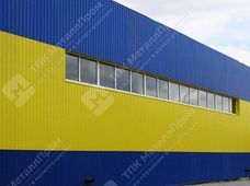 Профнастил С-8 п/э RAL 1018 (цинково-жёлтый) 0,7 мм