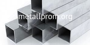 Труба нержавеющая электросварная профильная шлифованная AISI 304 08Х18Н10 40x40x1,2x6000 мм