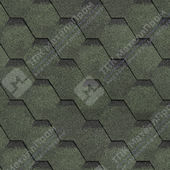 Гибкая черепица Shinglas Финская Однослойная (Зеленый)