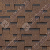 Гибкая черепица Shinglas Румба Аккорд Однослойная (Мускат)