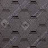 Гибкая черепица Docke Pie Standard Сота (Серый)