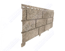 Сайдинг виниловый Ю-Пласт Стоун-хаус (Кирпич бежевый)