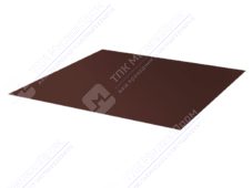 Лист с полимерным покрытием 0,5 мм ПЭ RAL8017 шоколад