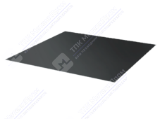 Лист с полимерным покрытием 0,5 мм ПЭ в пленке RAL7016 серый антрацит