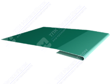 Планка начальная 10 20 10 0,45 3м стандарт ПЭ RAL5021 морская волна К-719