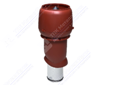 Выход вентиляции VIOTTO с колпаком 110/ИЗ/550 изолированный красный