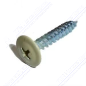 Саморез 4,2 16 CMM острый с пресс-шайбой RAL1015 светлая слон кость