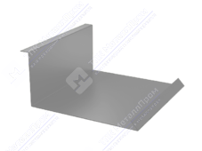 Планка примыкания нижняя 122 250 0,45 2м стандарт ОЦ К-502