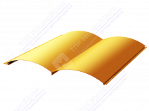 Сайдинг бревно 330/353,5 0,45 ПЭ RAL2004 оранжевый